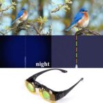 8x binoculares de pesca gafas de telescopio con zoom, estilo:, Telescope+Gray Yellow Clip - Imagen 3