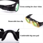 8x binoculares de pesca gafas de telescopio con zoom, estilo:, Telescope+Gray Yellow Clip - Imagen 4