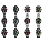 FNGEEN L001 Elemento de motocicleta Reloj de hombre de metal con eje giratorio, Black steel Red Surface, Black Steel Green Surface, White Steel Red Surface, White Steel Green Surface, Black Net Black Steel Red Surface, Black Net Black Steel Green Surfa... - Imagen 2
