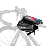 WILD MAN ES6 1.2L Bolsa de viga delantera de bicicleta multifuncional, ES6 (Black)