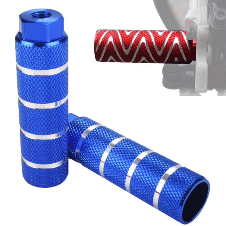 TBD0602305203.jpg FMFXTR Asiento Trasero de Bicicleta Pedal Trasero Trasero Universal Poste Trasero, Blue Large Hole Long - Imagen 1