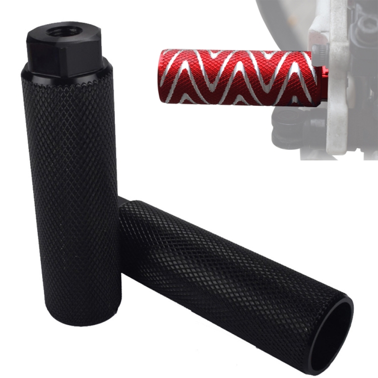 TBD0602305206.jpg FMFXTR Asiento Trasero de Bicicleta Pedal Trasero Trasero Universal Poste Trasero, Black Large Hole Long - Imagen 1