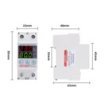 SINOTIMER SVP-916 Protector de bajo voltaje de sobrevoltaje ajustable con restablecimiento automático, corriente:, 80A - Imagen 3