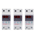 SINOTIMER SVP-912 Protector de bajo voltaje inteligente de restablecimiento automático ajustable, corriente:, 63A - Imagen 2