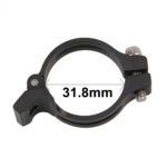 FMFXTR - Abrazadera para desviador delantero de bicicleta, bloqueo recto, giro a abrazadera, asiento convertible, Bike Front Derailleur Clamp 31.8mm - Imagen 2