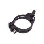 FMFXTR - Abrazadera para desviador delantero de bicicleta, bloqueo recto, giro a abrazadera, asiento convertible, Bike Front Derailleur Clamp 34.9mm