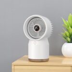 Ventilador de oficina con pantalla digital LED humidificada en aerosol, estilo:, USB Direct Plug - Imagen 2