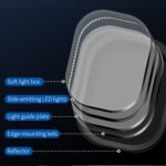 S20 Anillo LED Luz de relleno en vivo Selfie Fotografía Luz de belleza de pantalla completa, estilo:, Single Light - Imagen 4
