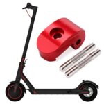 Gancho plegable para scooter eléctrico de aleación de acero de alta densidad para Xiaomi M365 / Pro, estilo:, Red +2 Dowel