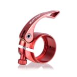 Abrazadera para tija de sillín de bicicleta plegable ZTTO, accesorios de reacondicionamiento, 39.8mm (Black), 39.8mm (Red), 39.8mm (Blue), 39.8mm (Orange), 40.8mm (Black), 40.8mm (Red), 40.8mm (Blue), 40.8 (Orange)