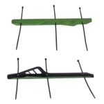 ZTTO 2 PCS Bicicleta de montaña Protector de cadena de plástico Equipo de equitación, Naranja, Verde, Negro - Imagen 3