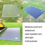 Esteras de la tienda al aire libre Estera de picnic impermeable de tela Oxford engrosada, tamaño:, 180x210cm - Imagen 2