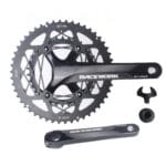 Juego de bielas de 22 velocidades de aleación de aluminio para bicicleta de carretera RACEWORK RKRFA, especificaciones:, 50-34T without BB