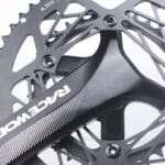 Juego de bielas de 22 velocidades de aleación de aluminio para bicicleta de carretera RACEWORK RKRFA, especificaciones:, 53-39T without BB - Imagen 4