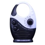 Sayin SY-950 Radio pequeña portátil a prueba de agua AM / FM Radio de banda universal para ancianos, SY-950 Black