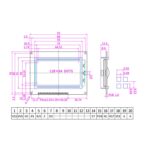 Rampas de impresora 3D1.4 12864 Pantalla de control LCD - Imagen 3