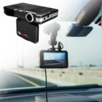 Radar registrador de conducción VG1 2 en 1 Detector electrónico de advertencia temprana de radar de coche para perros