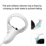 1 par de anillos de silicona anticolisión con agarre de controlador para Oculus Quest2 - Imagen 4