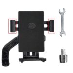 YY02 Bicicleta Motocicleta Vehículo eléctrico Soporte universal para teléfono móvil, Estilo:, Rearview Mirror + Wrench + Screw