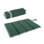 Cojín de picnic plegable impermeable y a prueba de humedad para exteriores de 2 piezas, 2PCS 28x35x1.5cm Green