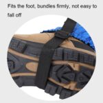 04 Cubrepiernas antinieve para montañismo corto al aire libre, Anti-Snow Leg Covers(Navy Blue) - Imagen 3