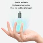 Mando a distancia universal infrarrojo para teléfono móvil Ocrustar Capsule, 3-in-1 iOS/Hongmeng/Android Type-C (Black) - Imagen 3