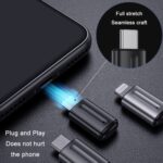 Mando a distancia universal infrarrojo para teléfono móvil Ocrustar Capsule, 3-in-1 iOS/Hongmeng/Android Type-C (Black) - Imagen 4