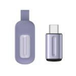 Mando a distancia universal infrarrojo para teléfono móvil Ocrustar Capsule, 3-in-1 iOS/Hongmeng/Android Type-C (Purple)