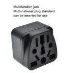 10 PCS WY-6 10A 250V Enchufe de conversión poroso de EE. UU., WY-6 Black - Imagen 3