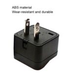 10 PCS WY-6 10A 250V Enchufe de conversión poroso de EE. UU., WY-6 Black - Imagen 4