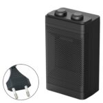 Calentadores eléctricos de cabeza móvil de escritorio silenciosos para el hogar de oficina, especificaciones:, Knob (EU Plug)