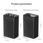 Calentadores eléctricos de cabeza móvil de escritorio silenciosos para el hogar de oficina, especificaciones:, Knob (EU Plug) - Imagen 3