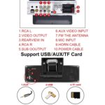Reproductor Carplay C800 de 9,5 pulgadas MP5 de un solo extremo, estilo:, Standard+12 Light Camera - Imagen 4