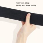 1 par de rodilleras de compresión con correa, almohadillas antifrío y antideslizantes, estilo:, Keep Warm XXL - Imagen 3