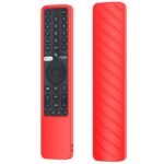 Adecuado para Xiaomi P1 Remote Control Twill Funda de silicona a prueba de caídas lavable, for Xiaomi P1 Red