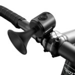 BG-3502 bicicleta pequeña y portátil bocina eléctrica niños coche campana, BG-3502 Electric Horn (Black)