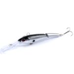 6 uds M0208 13,3 cm/13,4g señuelo biónico multisección Mino señuelo falso señuelo de plástico, M0208 6