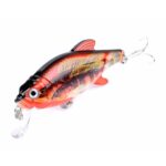 5 uds LB72 8cm/10,9g señuelo pintado flotante biónico señuelo sonajero perla falso señuelo, LB72 1