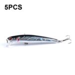 5 uds M0205 9,6 cm/9,8g Minnow Bionic cebo falso plástico flotante cebo duro, M0205 4