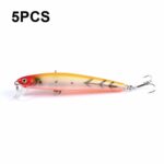5 uds M0205 9,6 cm/9,8g Minnow Bionic cebo falso plástico flotante cebo duro, M0205 5