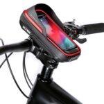 WILD MAN ES16 0.5L EVA Hard Shell Impermeable Pantalla táctil Bolsa para manillar de bicicleta, ES16 (Blue) - Imagen 2