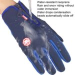 Guante de pantalla táctil impermeable para deportes de equitación al aire libre de invierno, XL - Imagen 4
