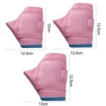 1 par de guantes térmicos eléctricos inteligentes recargables con temperatura ajustable, guantes de medio dedo, M - Imagen 3