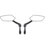 Espejo retrovisor reflectante plano de alta definición para bicicleta de montaña, especificación:, 1 Pair
