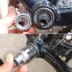 5 piezas de manga de eje de instalación de eliminación de agujero cuadrado de bicicleta de montaña - Imagen 4