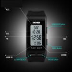 SKMEI 1362 Deportes Reloj electrónico Moda Impermeable Cuenta regresiva Niños Reloj LED, 1362(White), 1362(Red), 1362(Blue), 1362(Black), 1362(Grey), 1362(Army Green) - Imagen 4