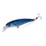 HENGJIA MI094 Simulación Láser Señuelos falsos Minnow Cebos de pesca, 6