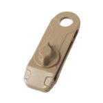 Clips de tiburón de punto de tracción adicional para tienda, 10 Uds., toldo para acampar al aire libre, Clip a prueba de viento, 1PC (Mud-color)