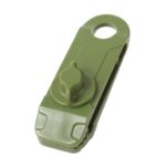 Clips de tiburón de punto de tracción adicional para tienda, 10 Uds., toldo para acampar al aire libre, Clip a prueba de viento, 1PC (Dark Green)