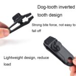 Clips de tiburón de punto de tracción adicional para tienda, 10 Uds., toldo para acampar al aire libre, Clip a prueba de viento, 1PC (Dark Green) - Imagen 4